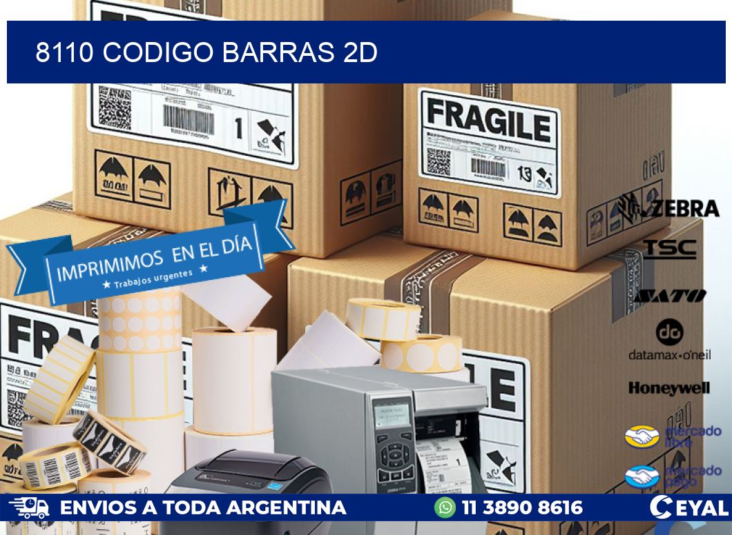 8110 CODIGO BARRAS 2D