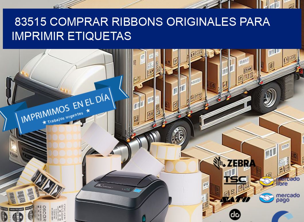 83515 COMPRAR RIBBONS ORIGINALES PARA IMPRIMIR ETIQUETAS