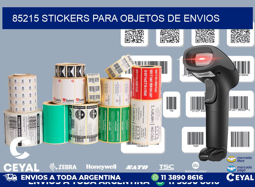 85215 STICKERS PARA OBJETOS DE ENVIOS