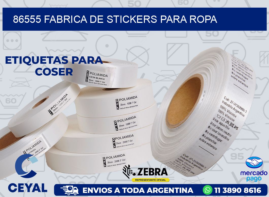 86555 FABRICA DE STICKERS PARA ROPA