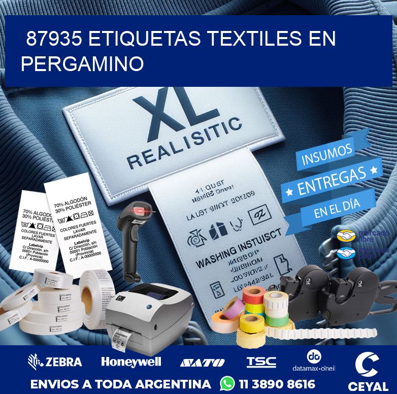 87935 ETIQUETAS TEXTILES EN PERGAMINO