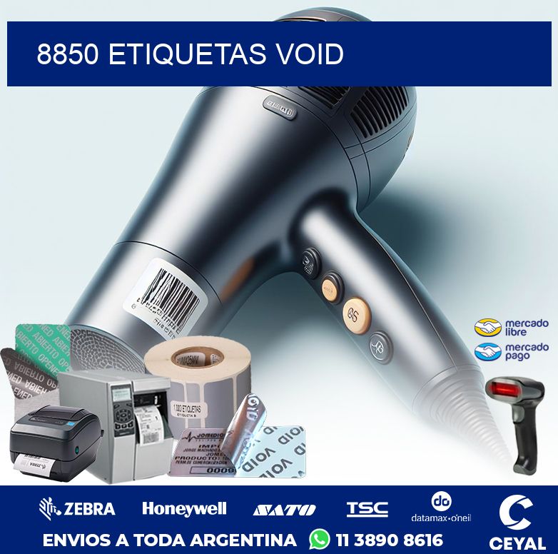 8850 ETIQUETAS VOID