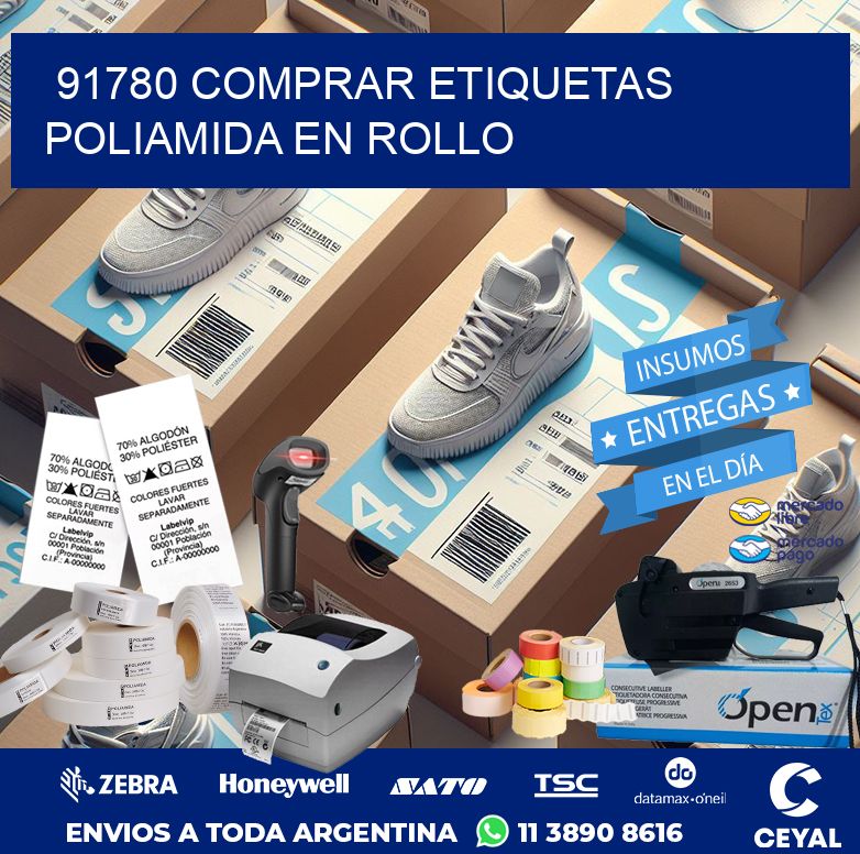 91780 COMPRAR ETIQUETAS POLIAMIDA EN ROLLO