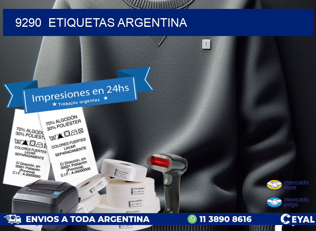 9290  etiquetas argentina