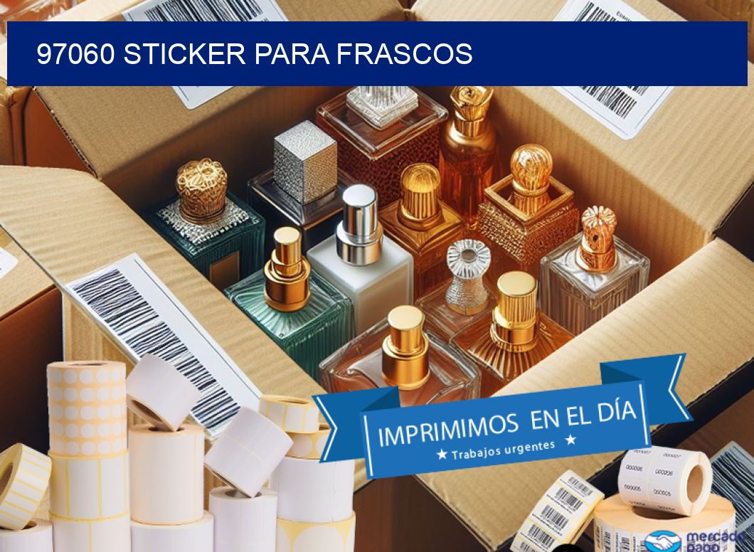 97060 STICKER PARA FRASCOS