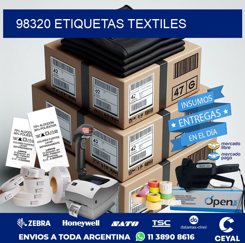 98320 ETIQUETAS TEXTILES