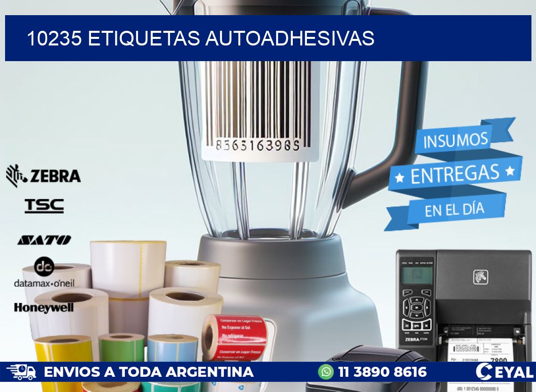 10235 ETIQUETAS AUTOADHESIVAS