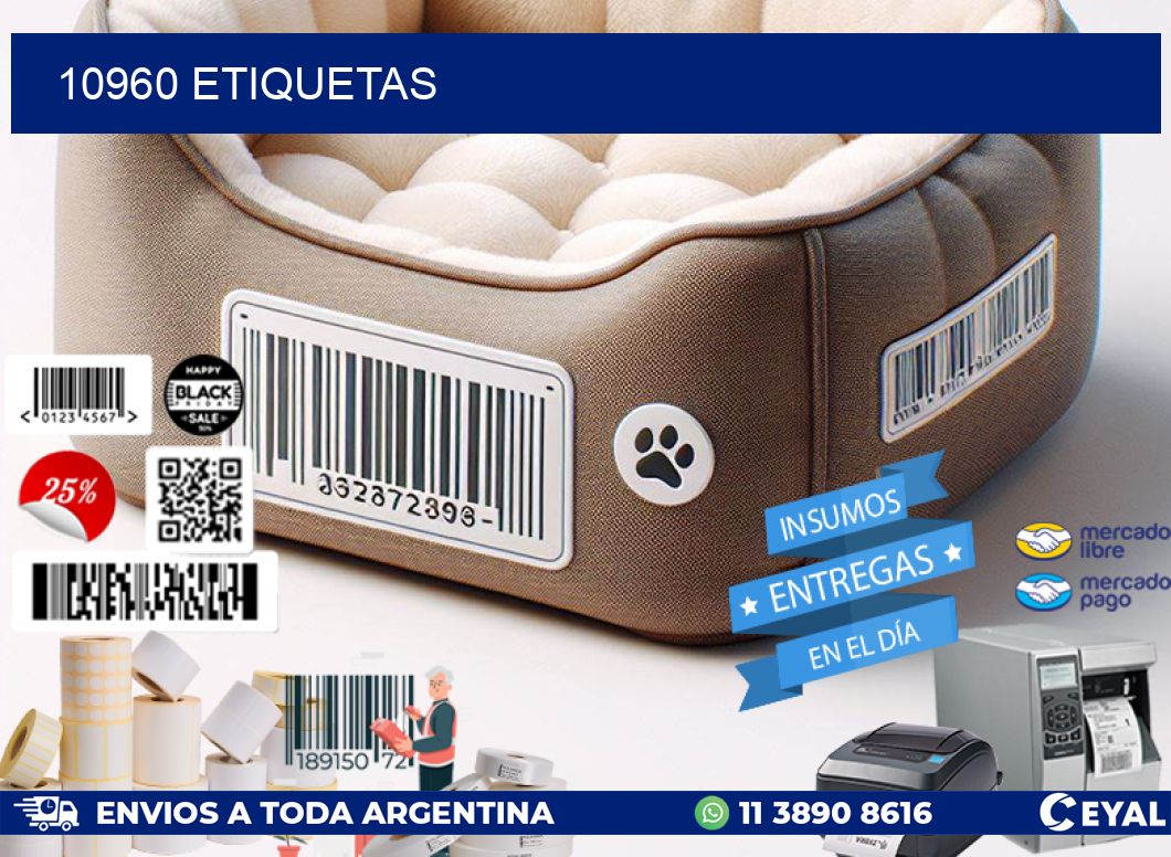 10960 ETIQUETAS