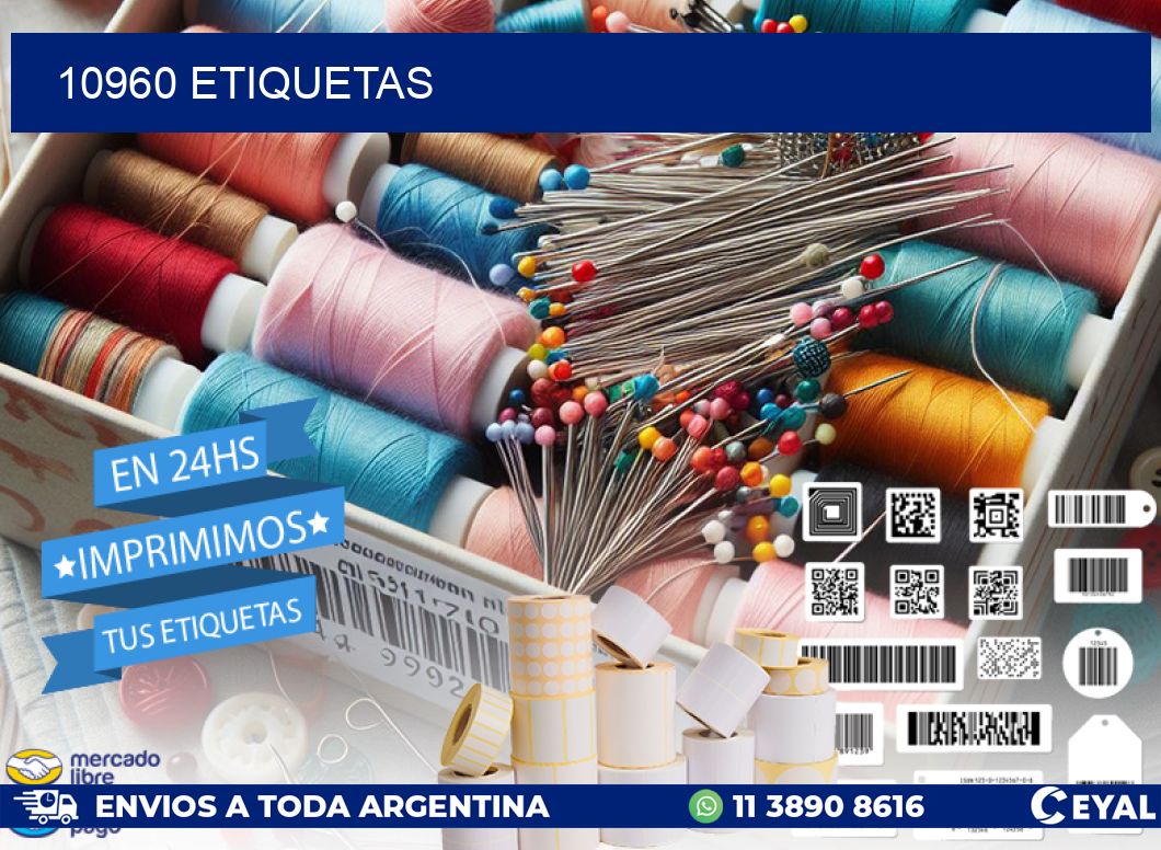 10960 ETIQUETAS