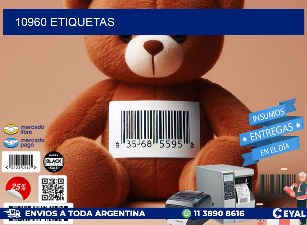 10960 ETIQUETAS