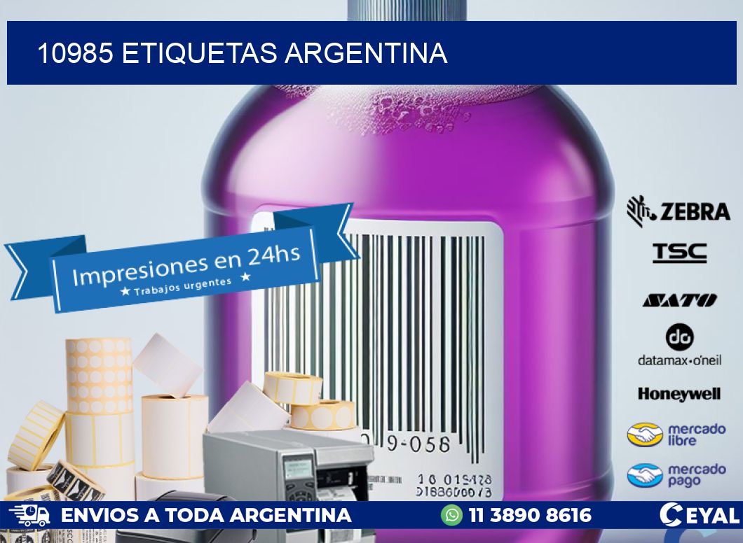 10985 ETIQUETAS ARGENTINA