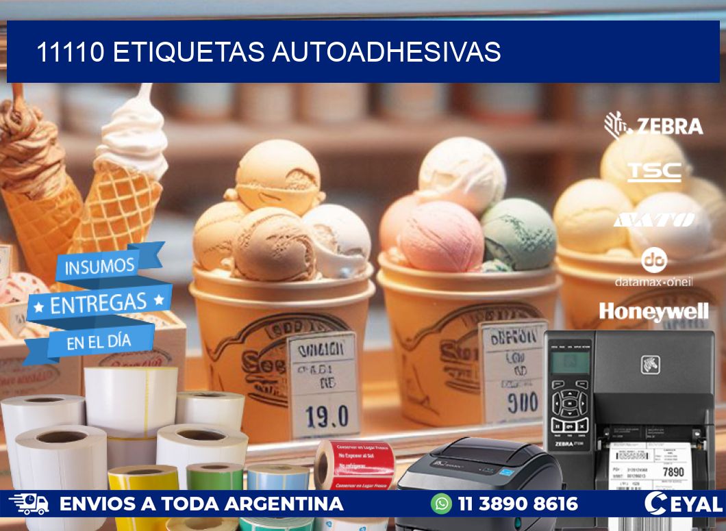 11110 ETIQUETAS AUTOADHESIVAS