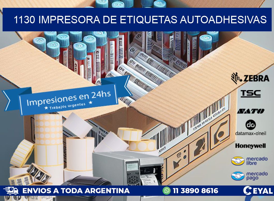 1130 IMPRESORA DE ETIQUETAS AUTOADHESIVAS