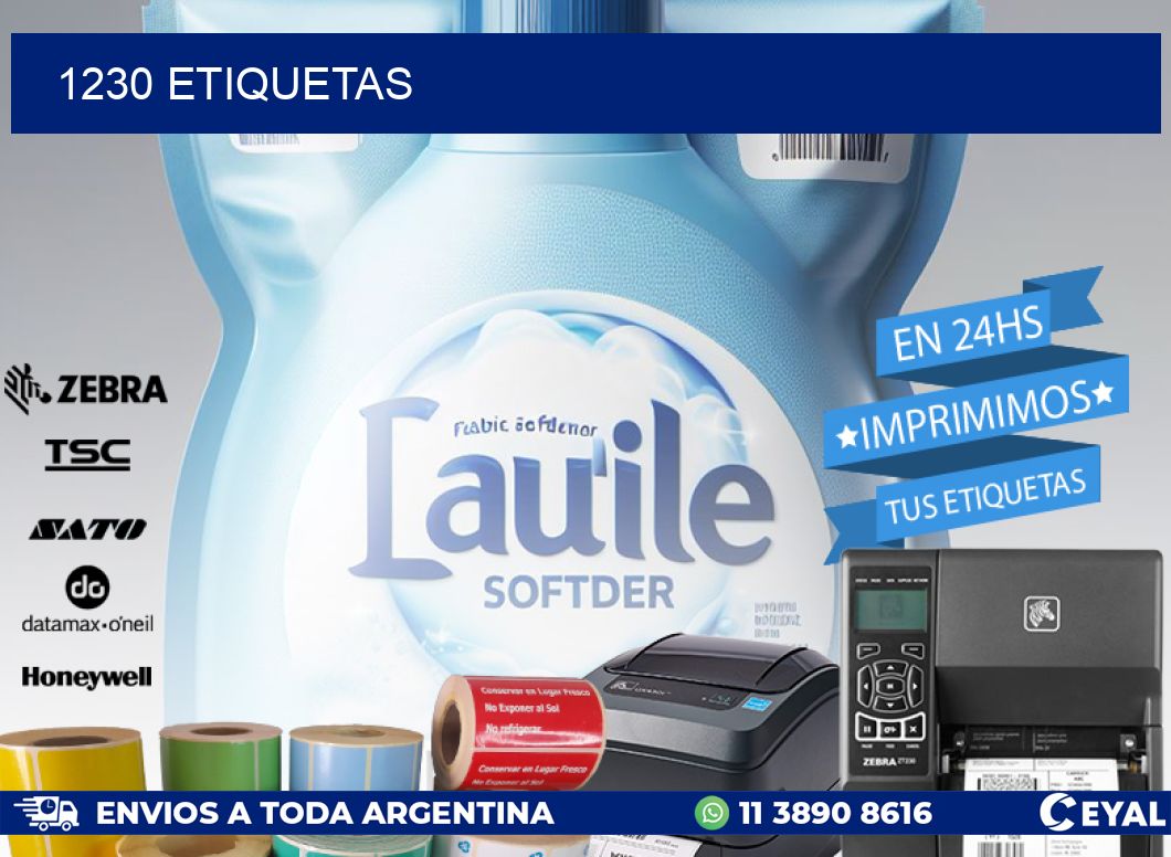 1230 ETIQUETAS