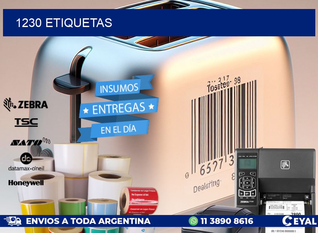 1230 ETIQUETAS