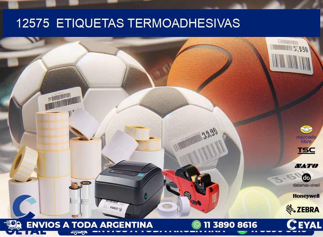 12575  ETIQUETAS TERMOADHESIVAS