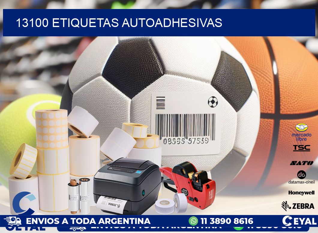 13100 ETIQUETAS AUTOADHESIVAS