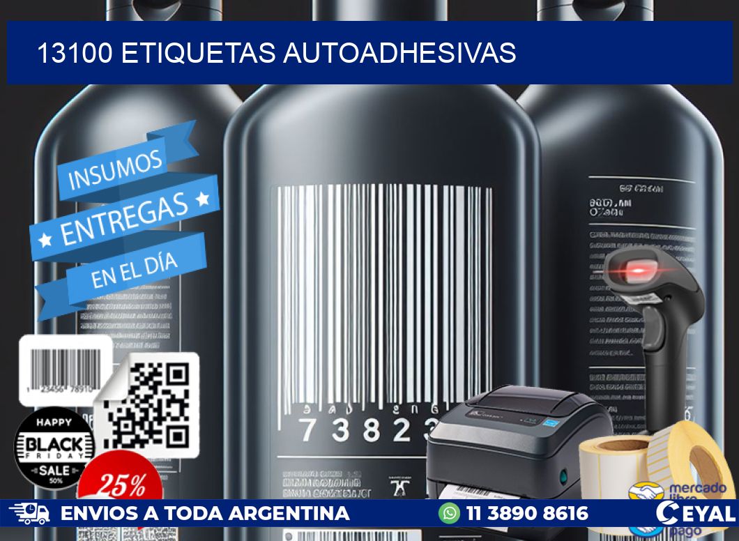 13100 ETIQUETAS AUTOADHESIVAS