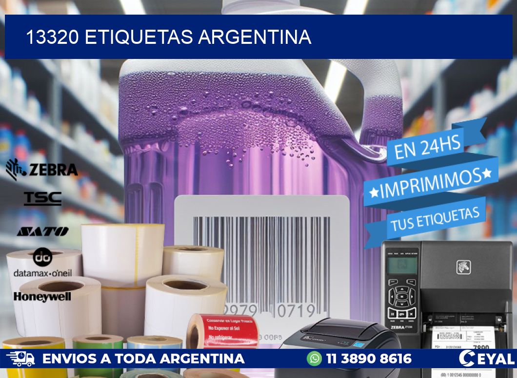 13320 ETIQUETAS ARGENTINA