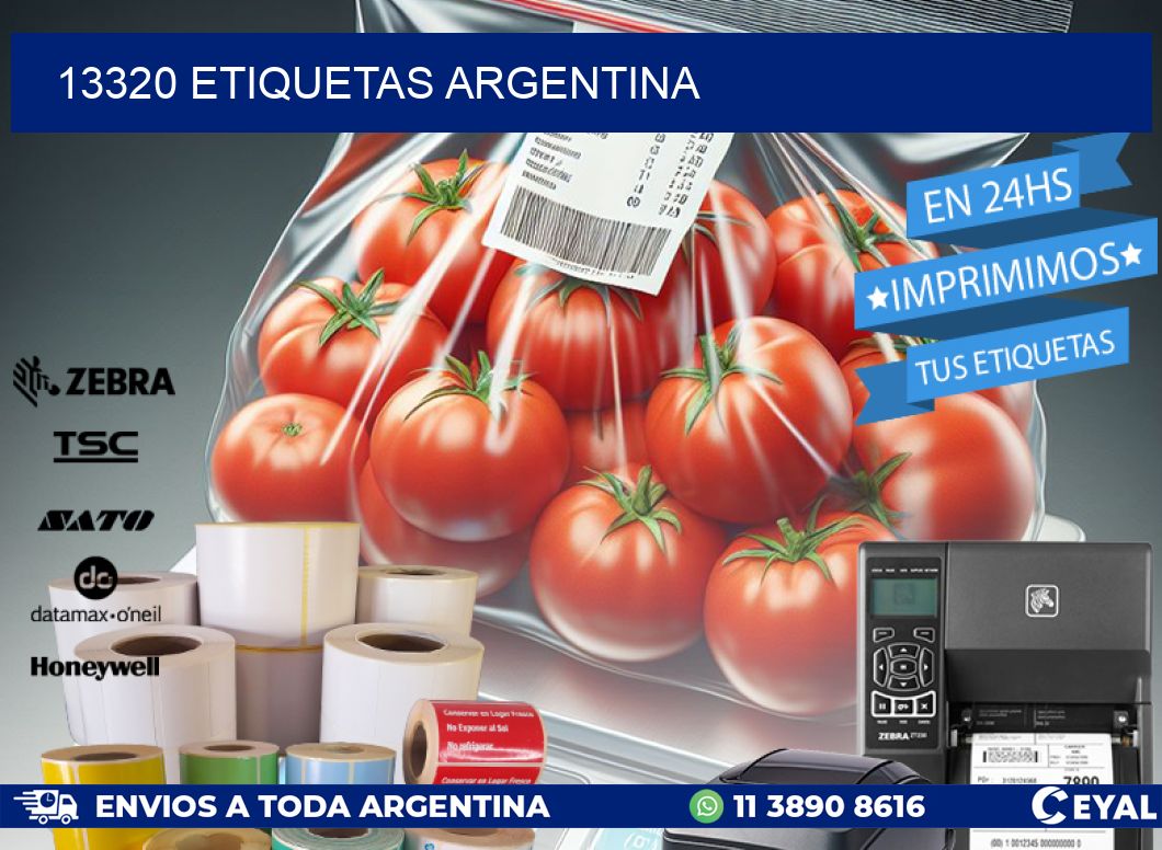 13320 ETIQUETAS ARGENTINA