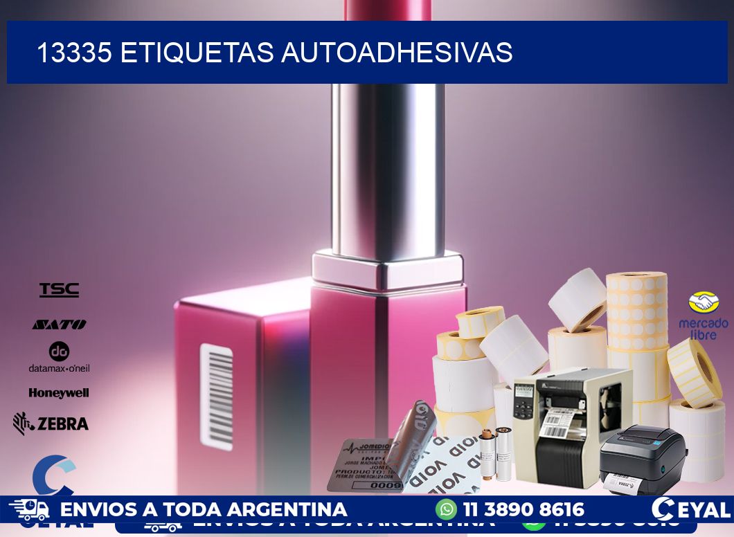 13335 ETIQUETAS AUTOADHESIVAS