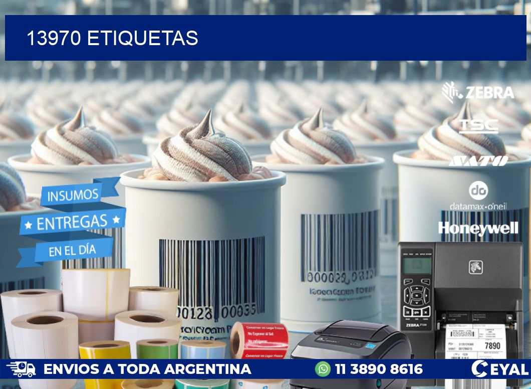 13970 ETIQUETAS