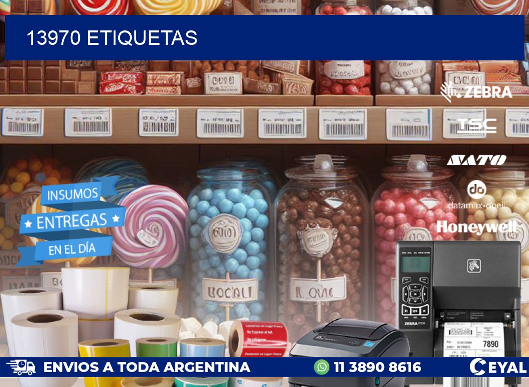 13970 ETIQUETAS