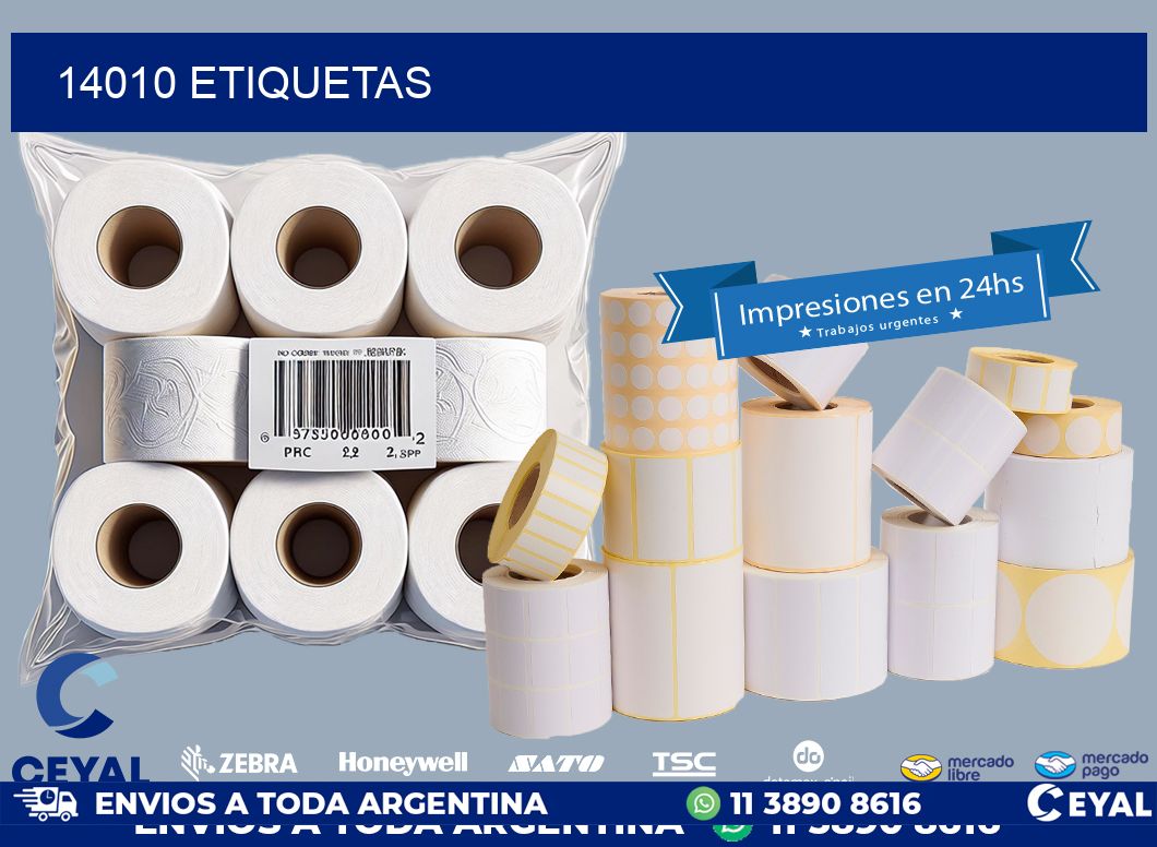 14010 ETIQUETAS