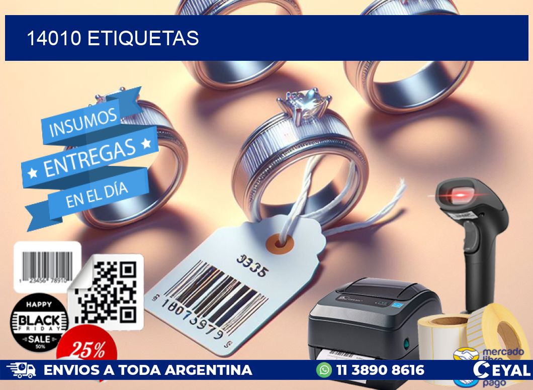 14010 ETIQUETAS