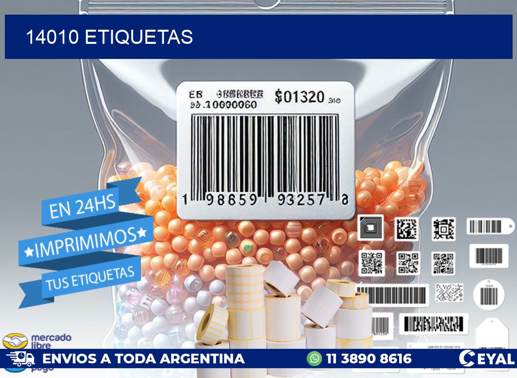 14010 ETIQUETAS