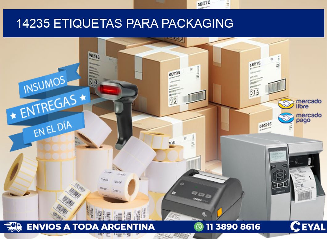 14235 ETIQUETAS PARA PACKAGING