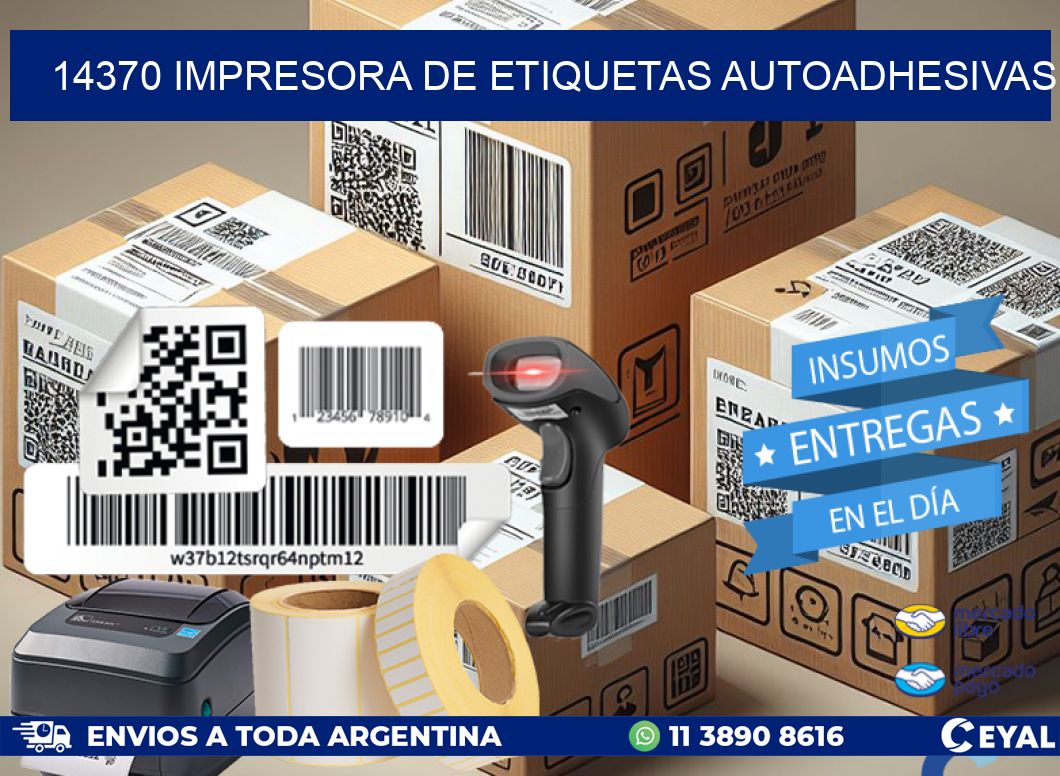 14370 IMPRESORA DE ETIQUETAS AUTOADHESIVAS