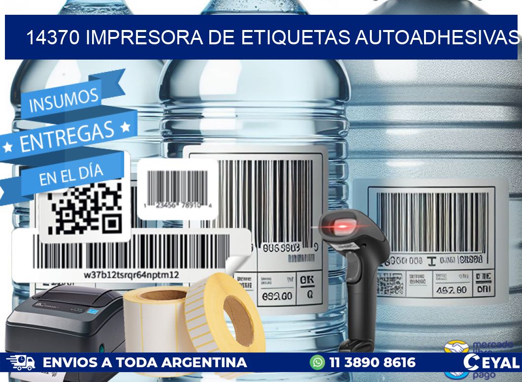 14370 IMPRESORA DE ETIQUETAS AUTOADHESIVAS