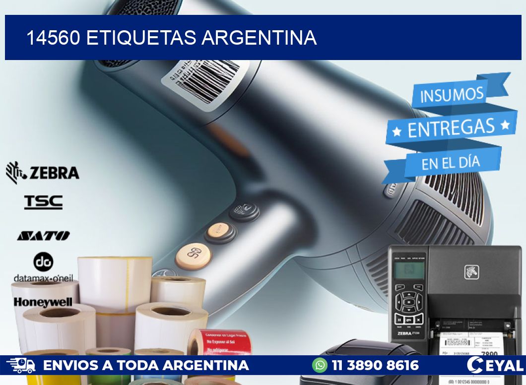 14560 ETIQUETAS ARGENTINA
