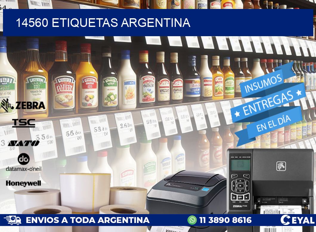 14560 ETIQUETAS ARGENTINA