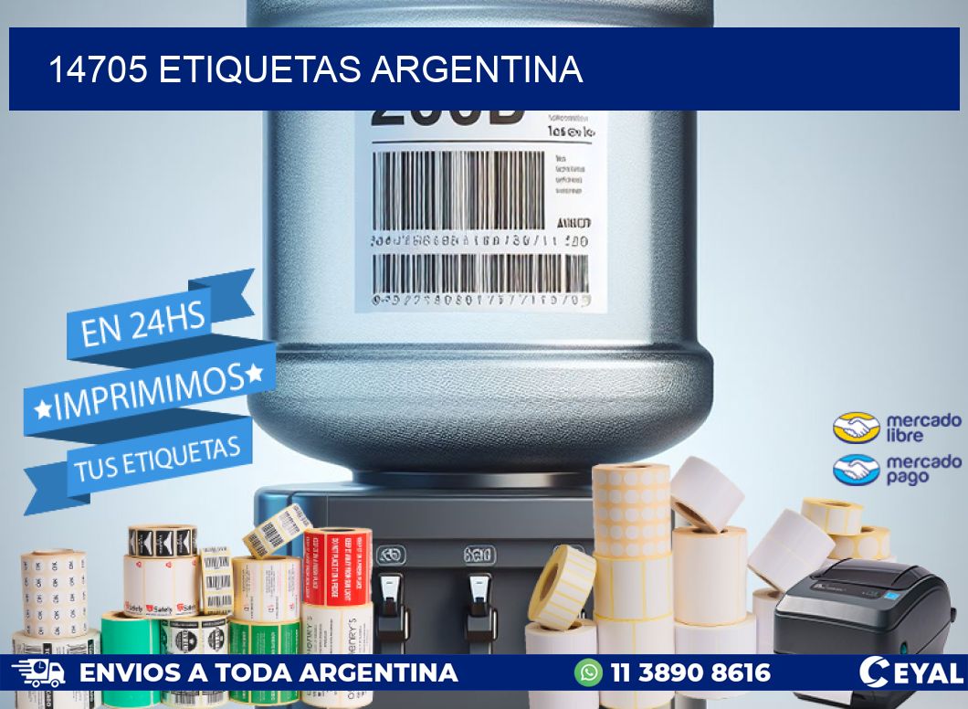 14705 ETIQUETAS ARGENTINA