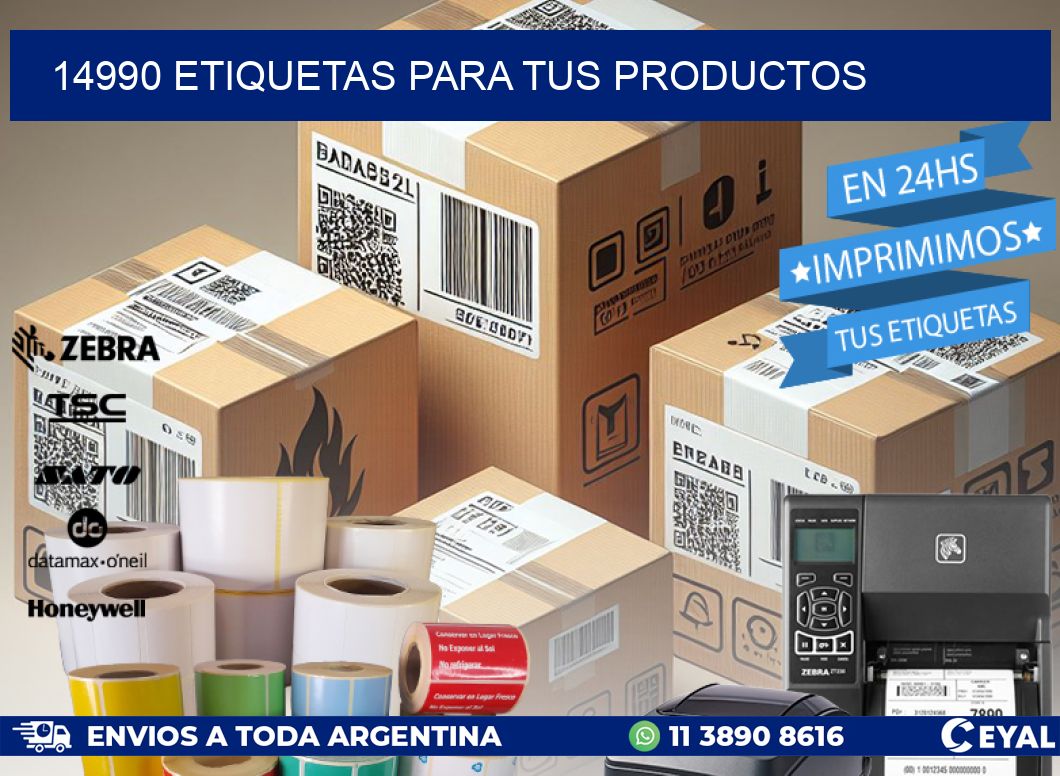 14990 ETIQUETAS PARA TUS PRODUCTOS