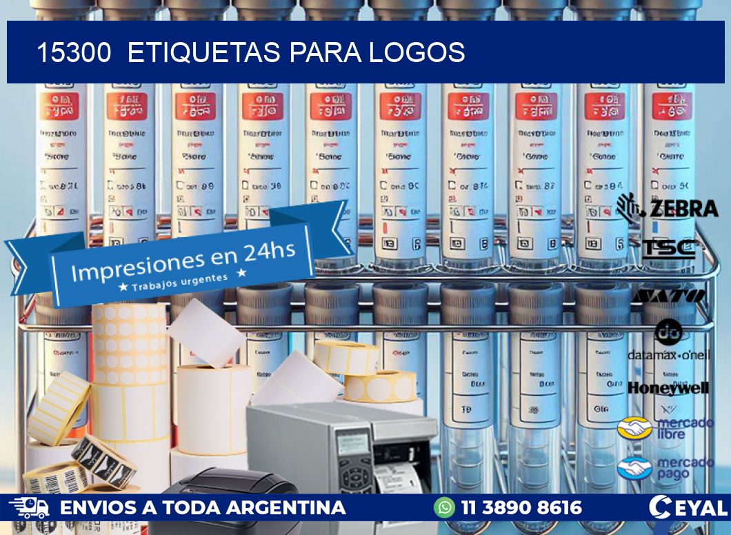 15300  ETIQUETAS PARA LOGOS