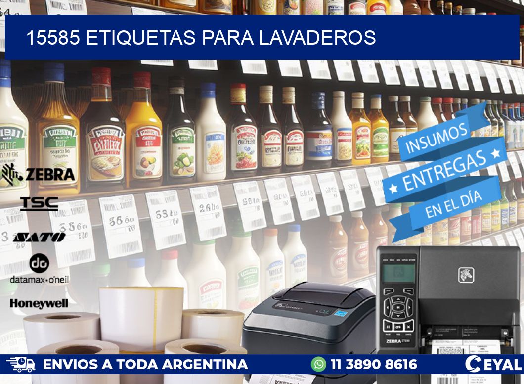 15585 ETIQUETAS PARA LAVADEROS