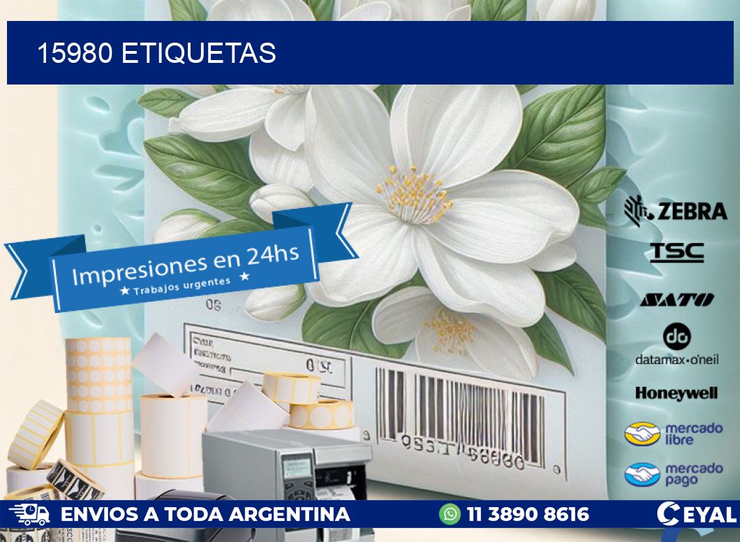 15980 ETIQUETAS