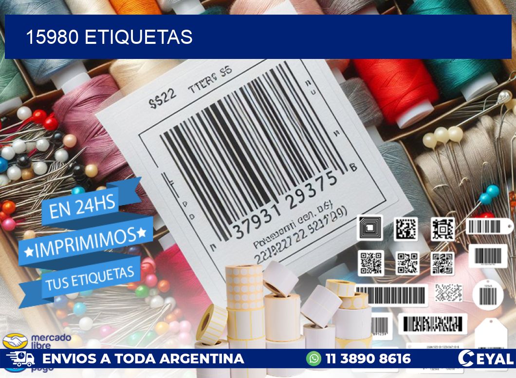 15980 ETIQUETAS