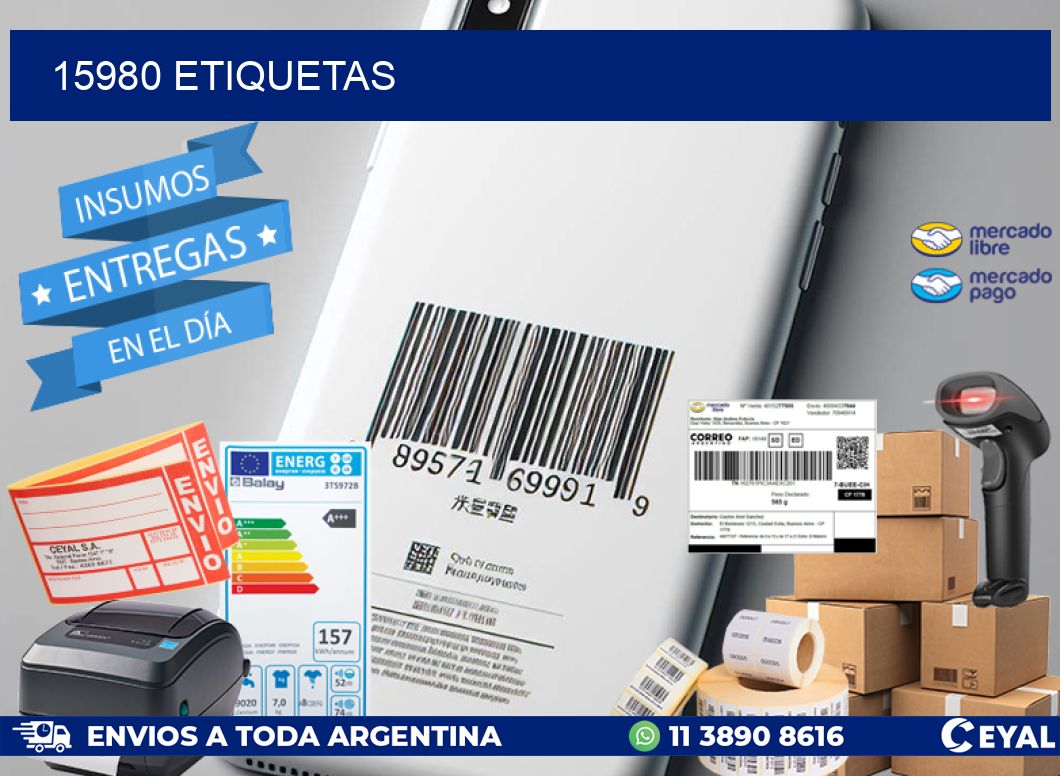 15980 ETIQUETAS