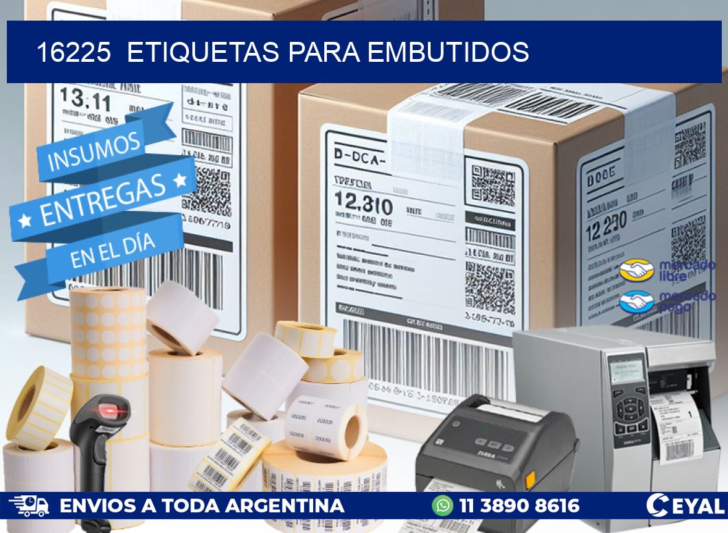 16225  ETIQUETAS PARA EMBUTIDOS