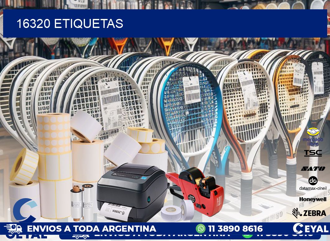 16320 ETIQUETAS
