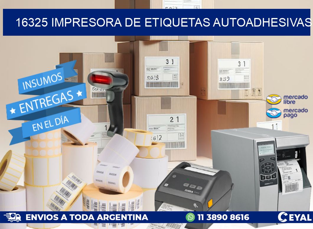 16325 IMPRESORA DE ETIQUETAS AUTOADHESIVAS