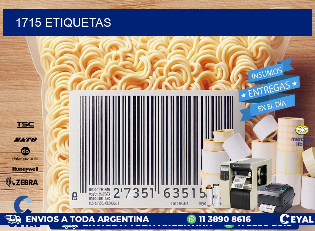 1715 ETIQUETAS