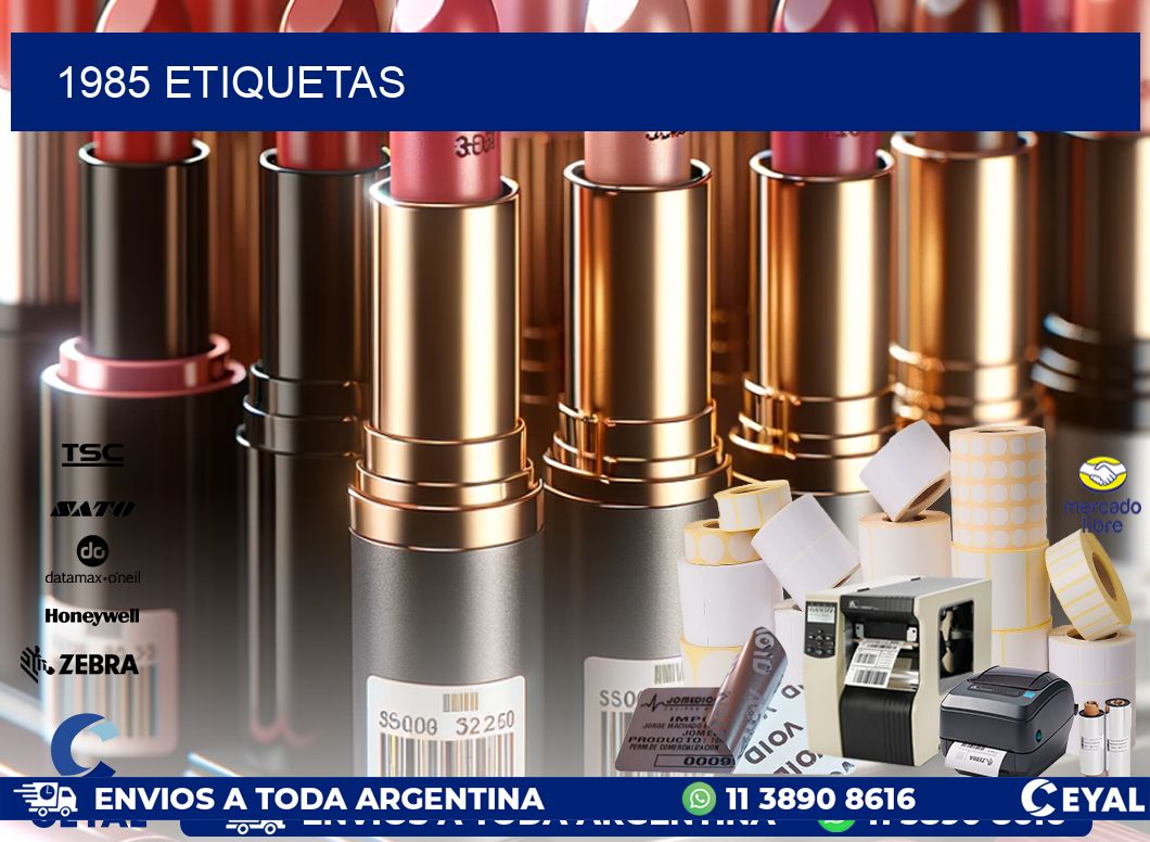 1985 ETIQUETAS