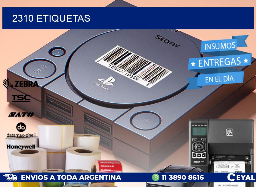 2310 ETIQUETAS