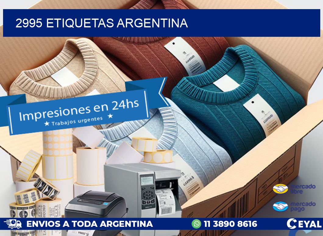 2995 ETIQUETAS ARGENTINA