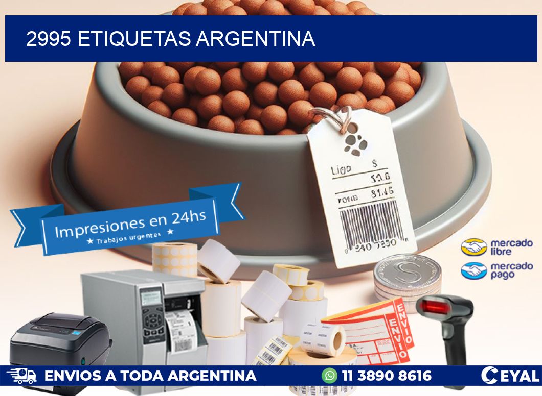 2995 ETIQUETAS ARGENTINA